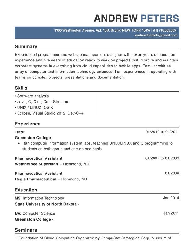 Computer Programmer Functional Resume Samples Resumehelp Computer Programmer Functional Resume Samples Resumehelp