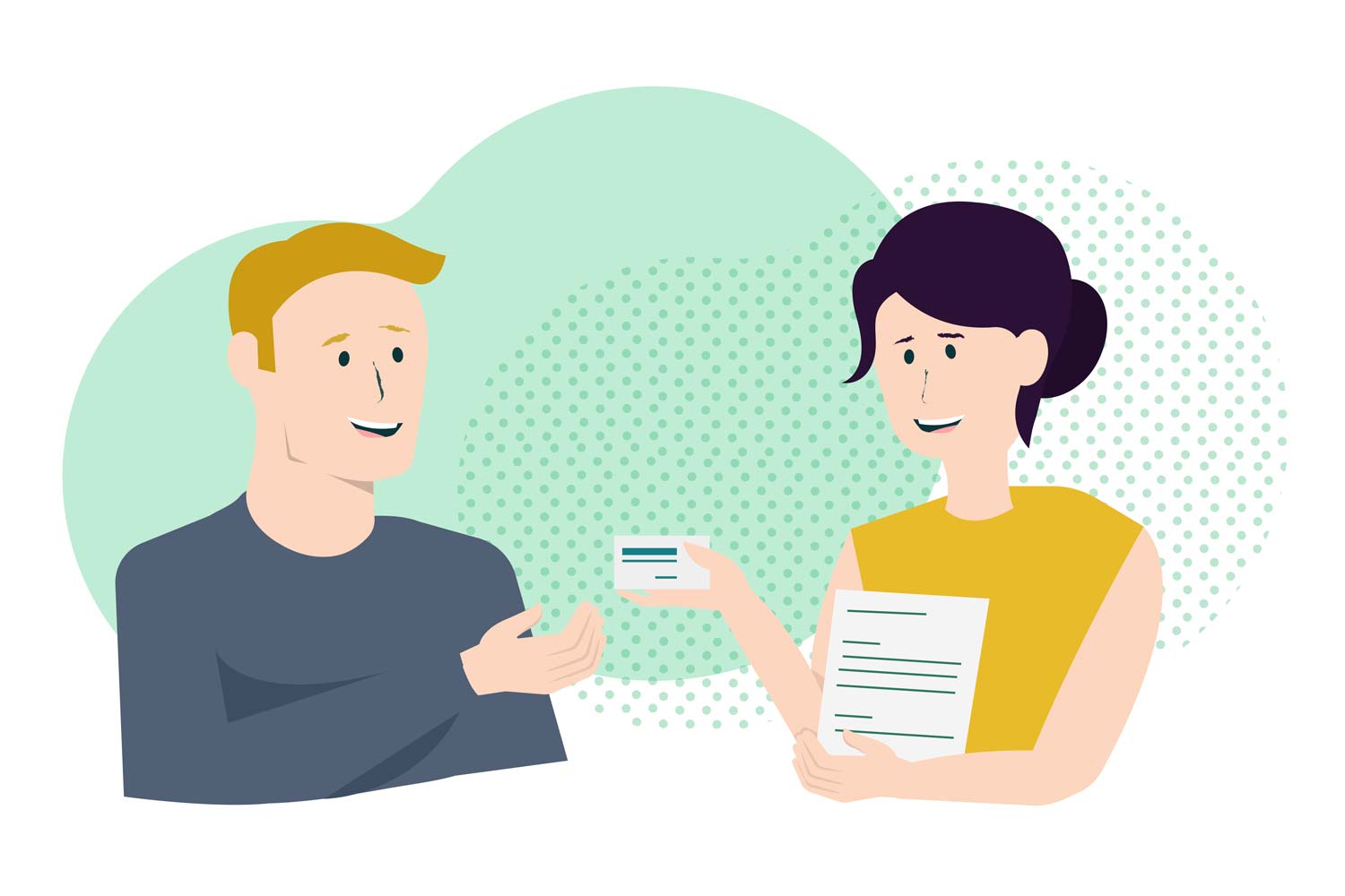 During the Interview Process During the Interview Process