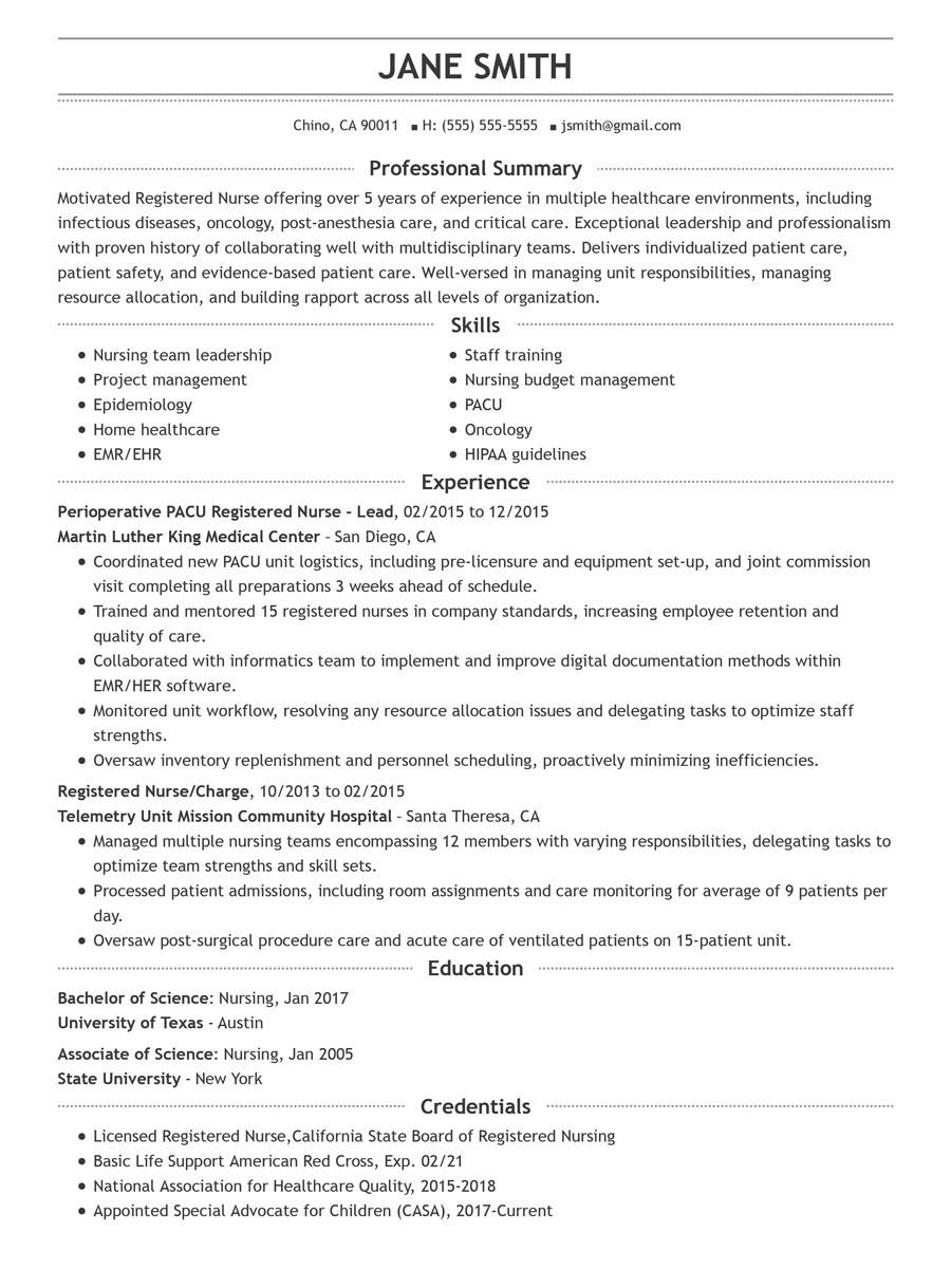 Don't Just Sit There! Start resume