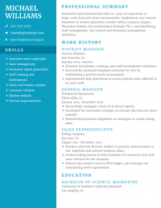 Tell Me About Yourself question resume example