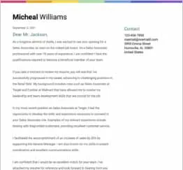 Accountant Cover Letter