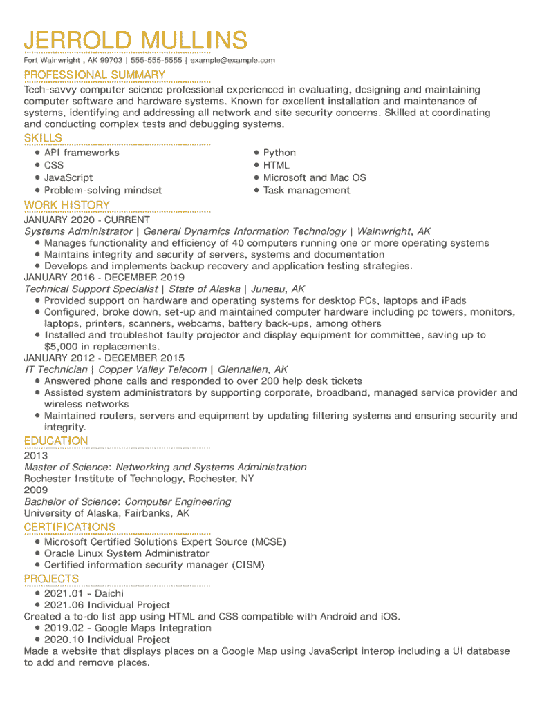 programming project ideas for resume