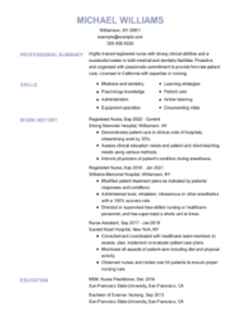 Resume Help