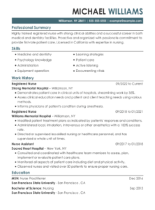 Civil Engineer Resume Example