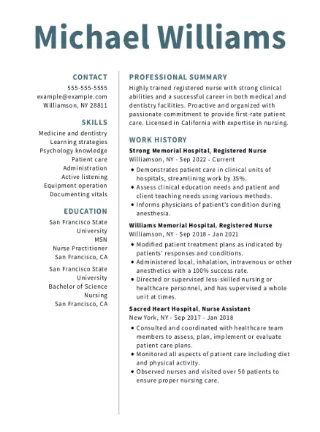 Resume Help