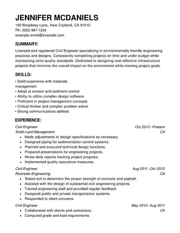 how to write a cv