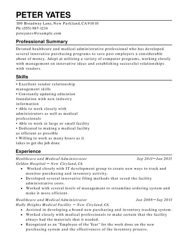 CV builder