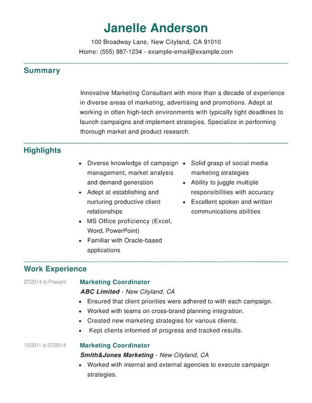 How to Write a CV