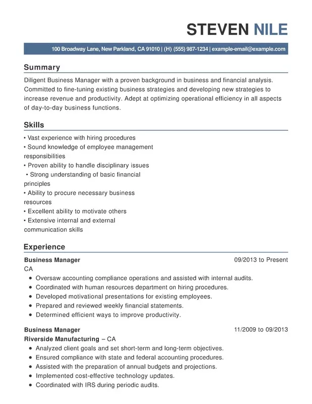 how to write a cv
