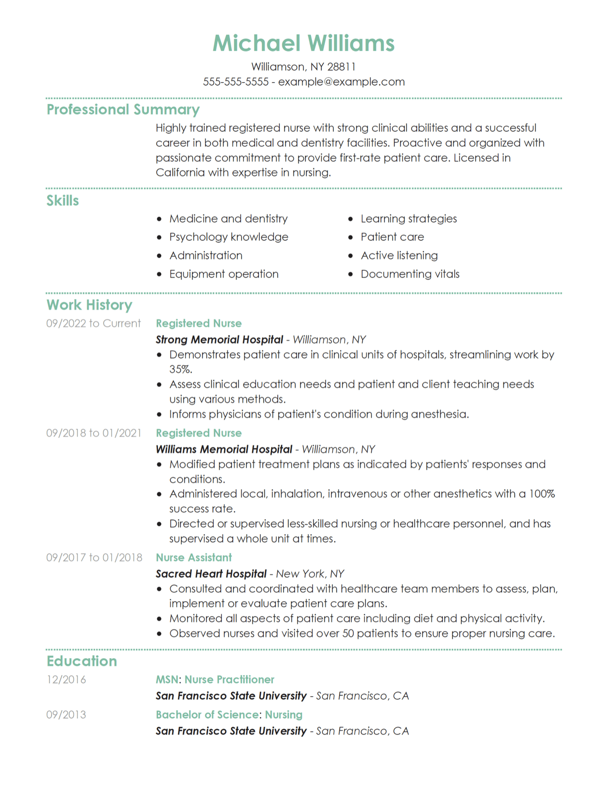 Akimbo Resume Template