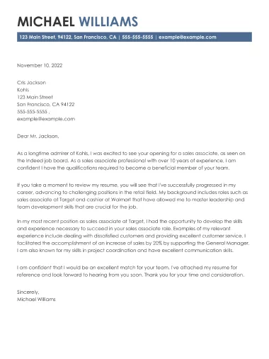 Executive lI cover letter templates sample.