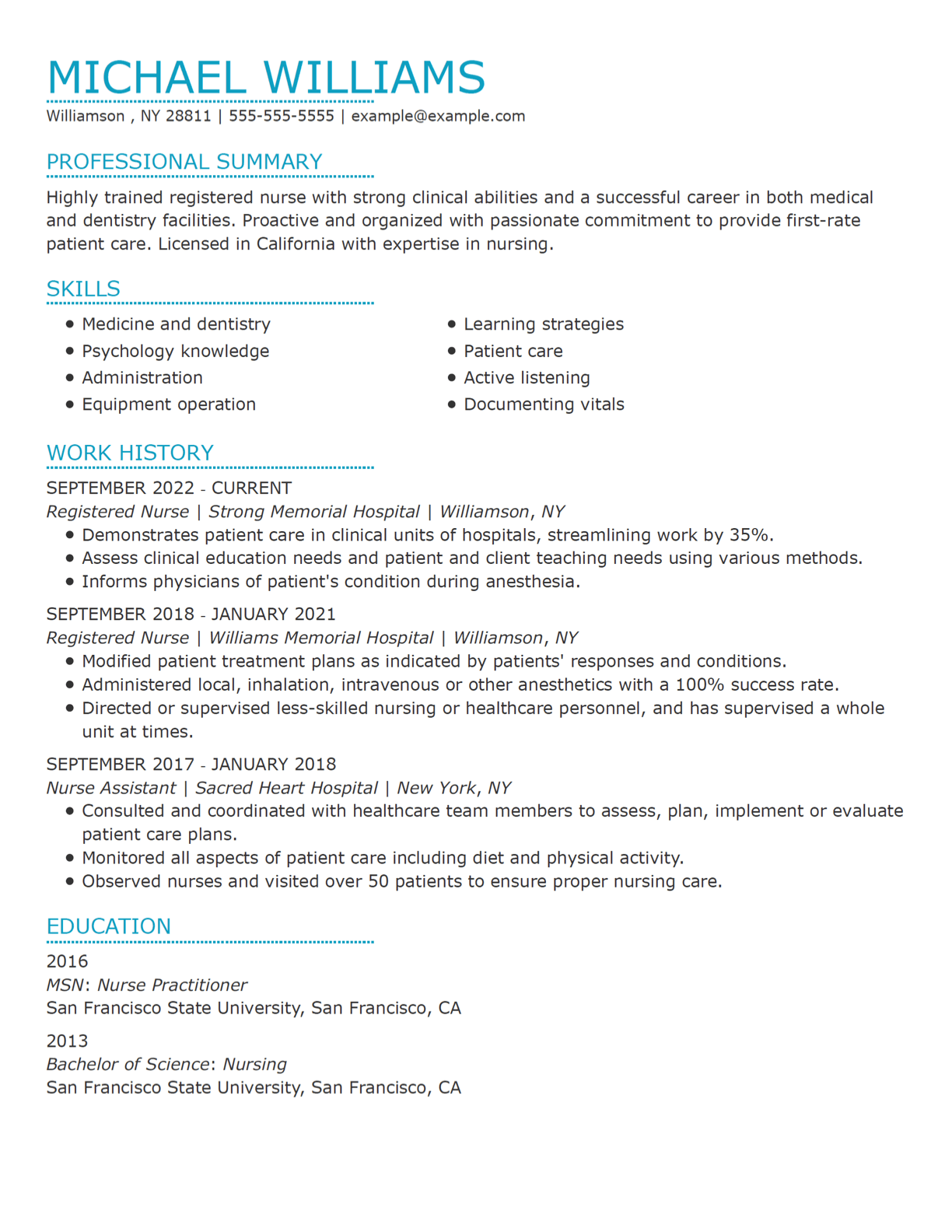 Gazelle Resume Template