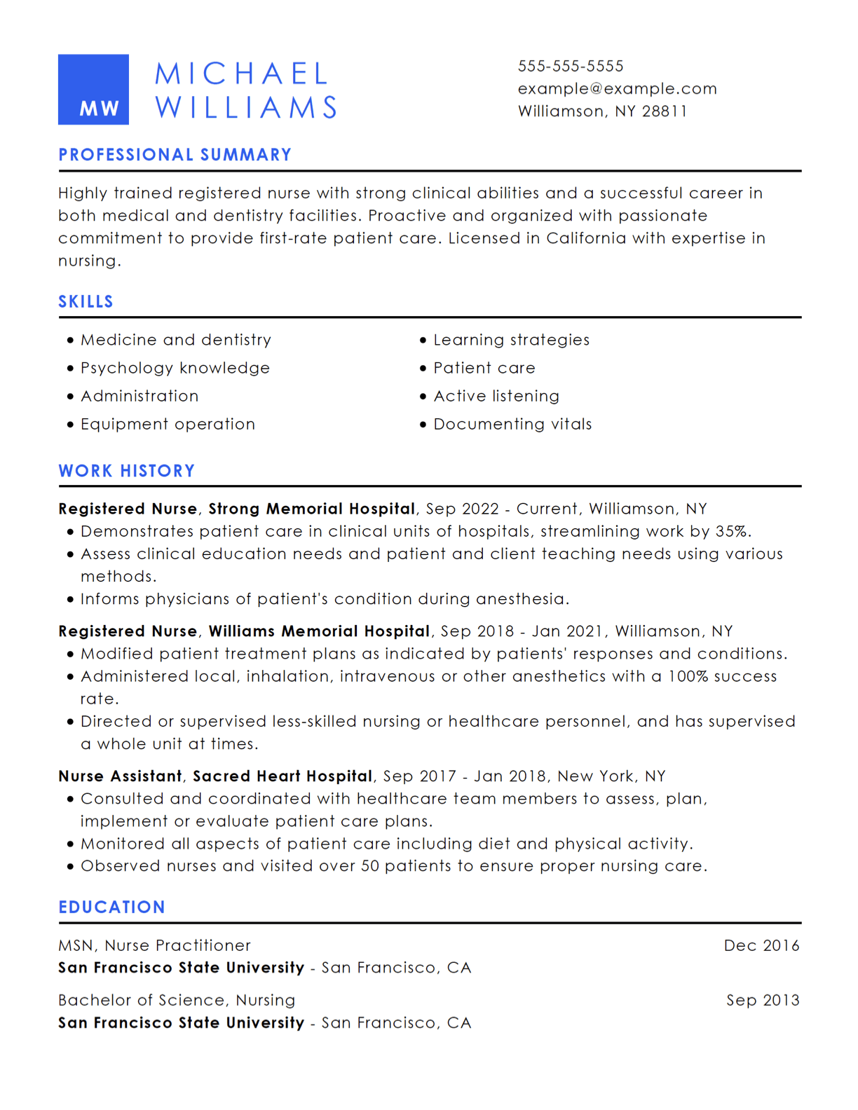 Kingfish Resume Template
