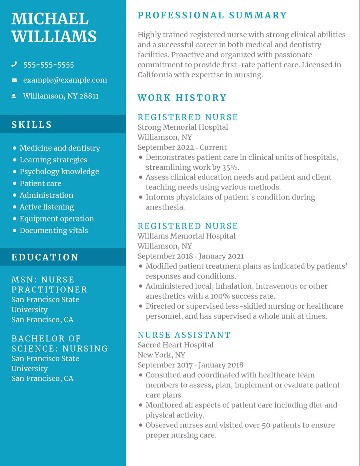 Revival Resume Template