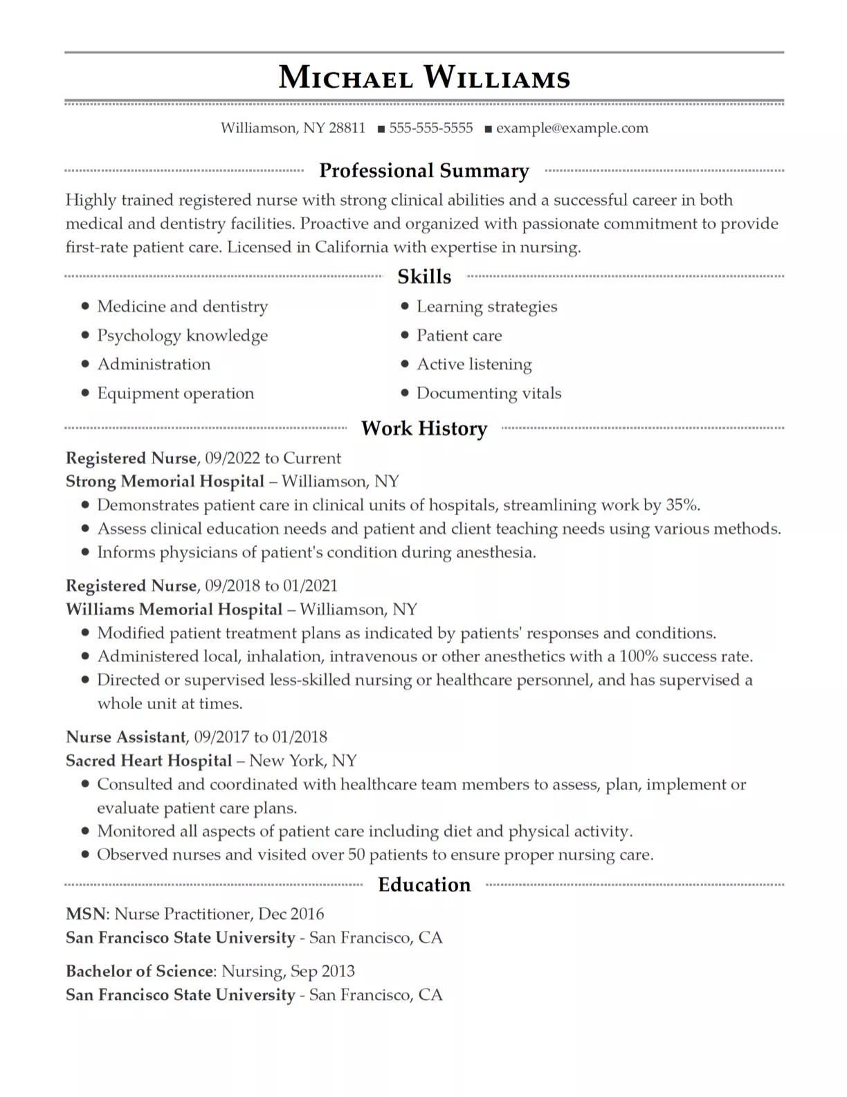 Resume design