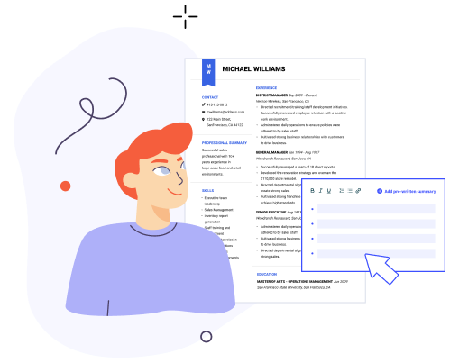 Resume Builder Benefits 1 Illustration