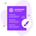 A variety of pre-built cover letter templates