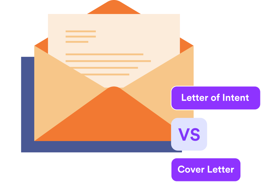 Letter of intent vs cover letter