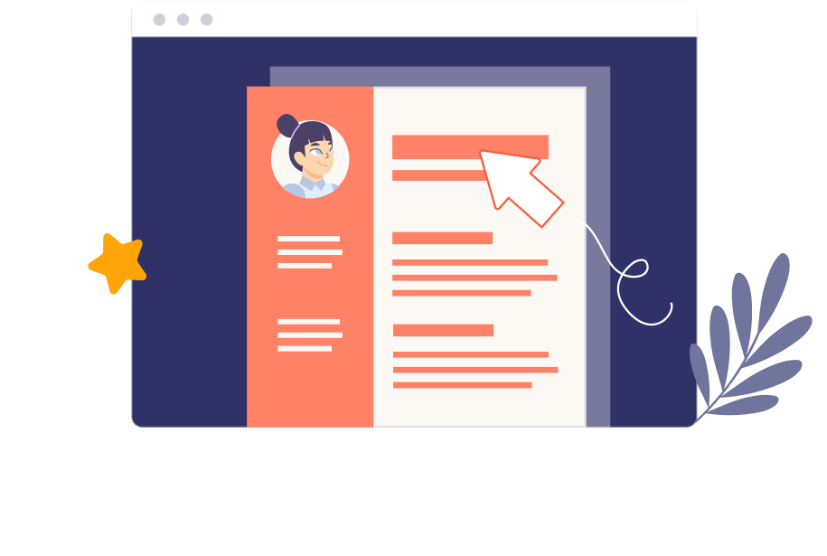 cv templates hero illustration